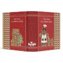 Whimsical Gingerbread Design binders by Binders_Shop Whimsical Gingerbread Design binders
