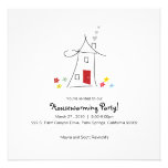Whimsical Housewarming Party Custom Invitation