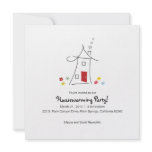 Whimsical Housewarming Party invitations
