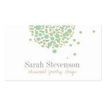 Whimsical Jewelry Designer Business Card