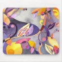 Whimsical Leaves mousepads by daphne1024 Whimsical Leaves mousepads