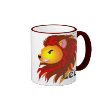 Whimsical Leo Mugs