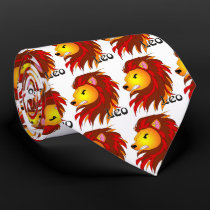 Whimsical Leo Tie