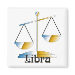 Whimsical Libra Magnets