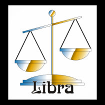 Whimsical Libra Print