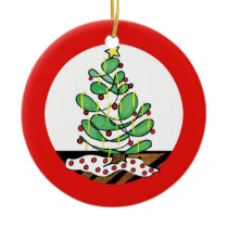 Whimsical Little Christmas Tree Ornament