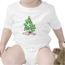 Whimsical Little Christmas Tree T Shirt