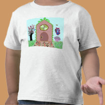 Whimsical Little House t-shirts by Perlyyyy Whimsical Little House t-shirts
