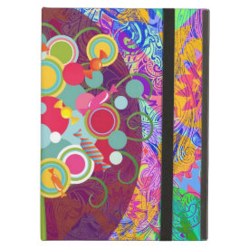Whimsical Lollipop Candy Tree Colorful Abstract Un iPad Case