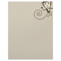 Whimsical Monkey letterhead by ne1512BLVD Whimsical Monkey letterhead
