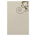 Whimsical Monkey stationery