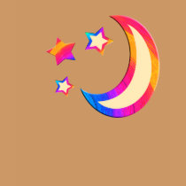 Whimsical Moon & Stars t-shirts by Perlyyyy Whimsical Moon & Stars t-shirts