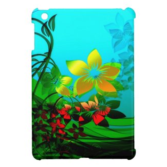 Whimsical Nature Scene iPad Mini Cover