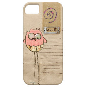 whimsical owl iphone 5 case