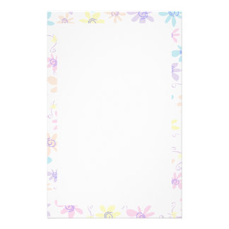 Pastel Colors Stationery | Zazzle