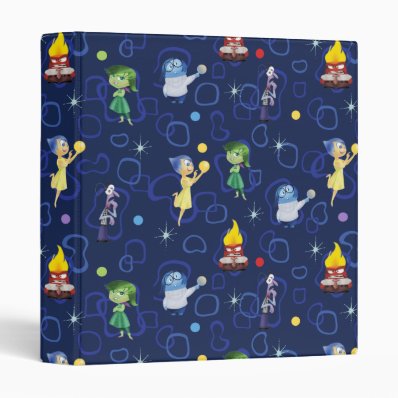 Whimsical Pattern 3 Ring Binder
