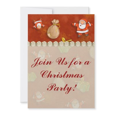 whimsical pattern christmas party custom invites Zazzle_invitation whimsical pattern christmas party custom invites Zazzle_invitation