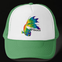 Whimsical Pisces Caps hats
