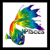 Whimsical Pisces Print