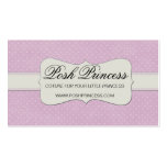 Whimsical Posh Princess Boutique Business Card business cards