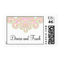 Whimsical postage stamp stamps