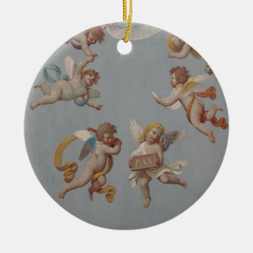 whimsical renaissance cherub angels christmas ornaments whimsical renaissance cherub angels christmas ornaments
