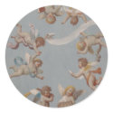 Whimsical Renaissance Cherub Angels stickers by gothicarts Whimsical Renaissance Cherub Angels stickers