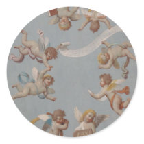 Whimsical Renaissance Cherub Angels stickers