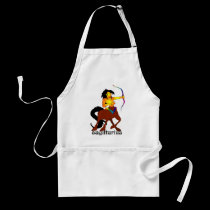 Whimsical Sagittarius Aprons aprons
