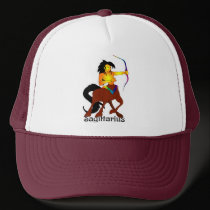Whimsical Sagittarius Caps hats