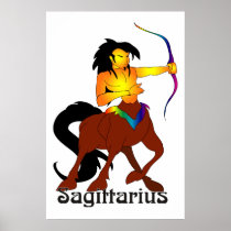 Whimsical Sagittarius Print