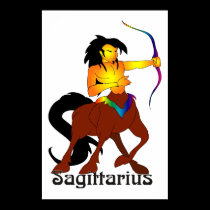 Whimsical Sagittarius Print posters