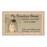Whimsical Saltbox House Business Card business cards
