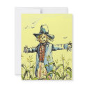 WHIMSICAL SCARECROW Corn Maze PARTY INVITATION