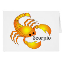 Whimsical Scorpio Cards by Azodnem Whimsical Scorpio Cards
