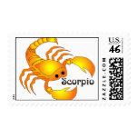 Whimsical Scorpio Postage Stamp