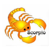 Whimsical Scorpio Print