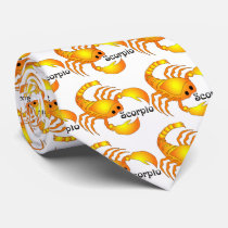 Whimsical Scorpio Tie by Azodnem Whimsical Scorpio Tie