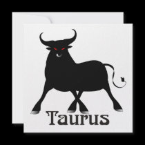 Whimsical Taurus Invitations