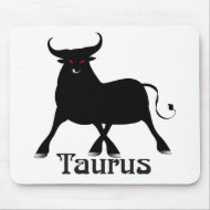 Whimsical Taurus Mousepad mousepad