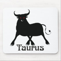 Whimsical Taurus Mousepad