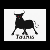 Whimsical Taurus Postcards postcards