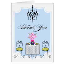 Whimsical Tea Party Thank You cards