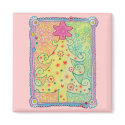 Whimsical Tree Magnet by ShouShou Whimsical Tree Magnet
