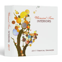 Whimsical Trees Business Binder