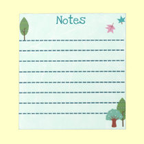 Whimsical Trees Notepad notepads