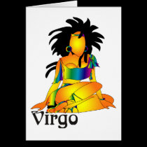 Whimsical Virgo Cards cards