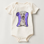 Whimsical Wheaten Organic Infant Creeper