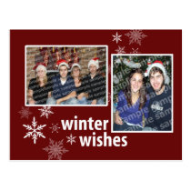 Whimsical Winter Wishes postcards