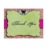 Whimsically Urban & Hip Thank You Postcard